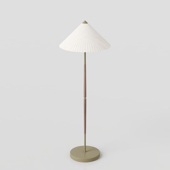 Stylish Floor Lamp 3D model for Modern Interiors