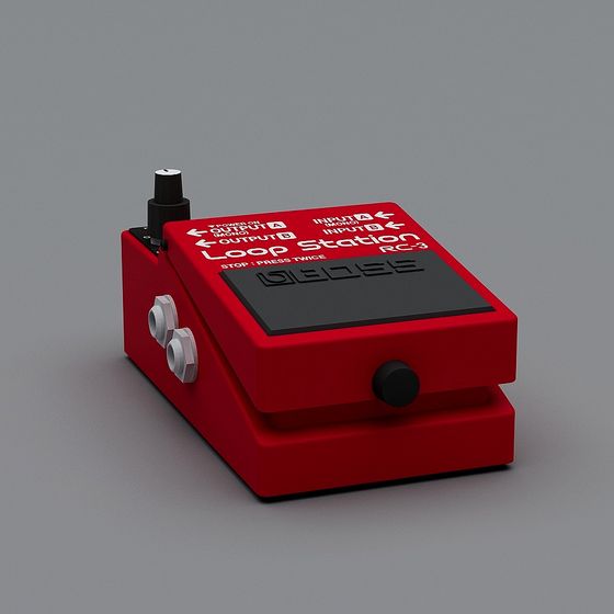 BOSS RC-3 Loop Station 3D model