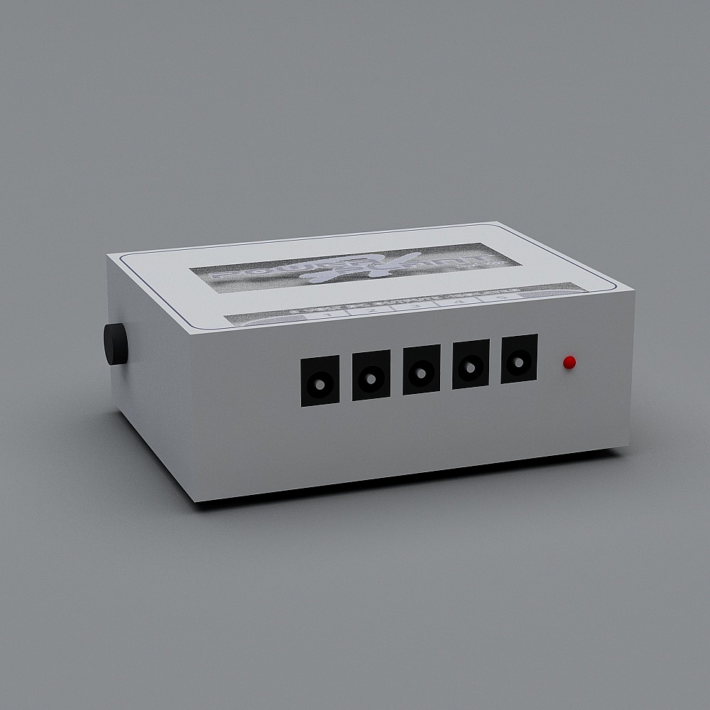 Futuristic Console 3D model