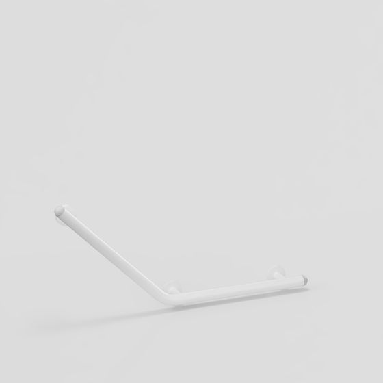 Elegant L-Shaped Hook 3D model for Creative Projects