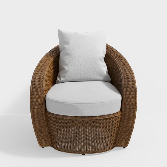 Sofá rústico para exteriores