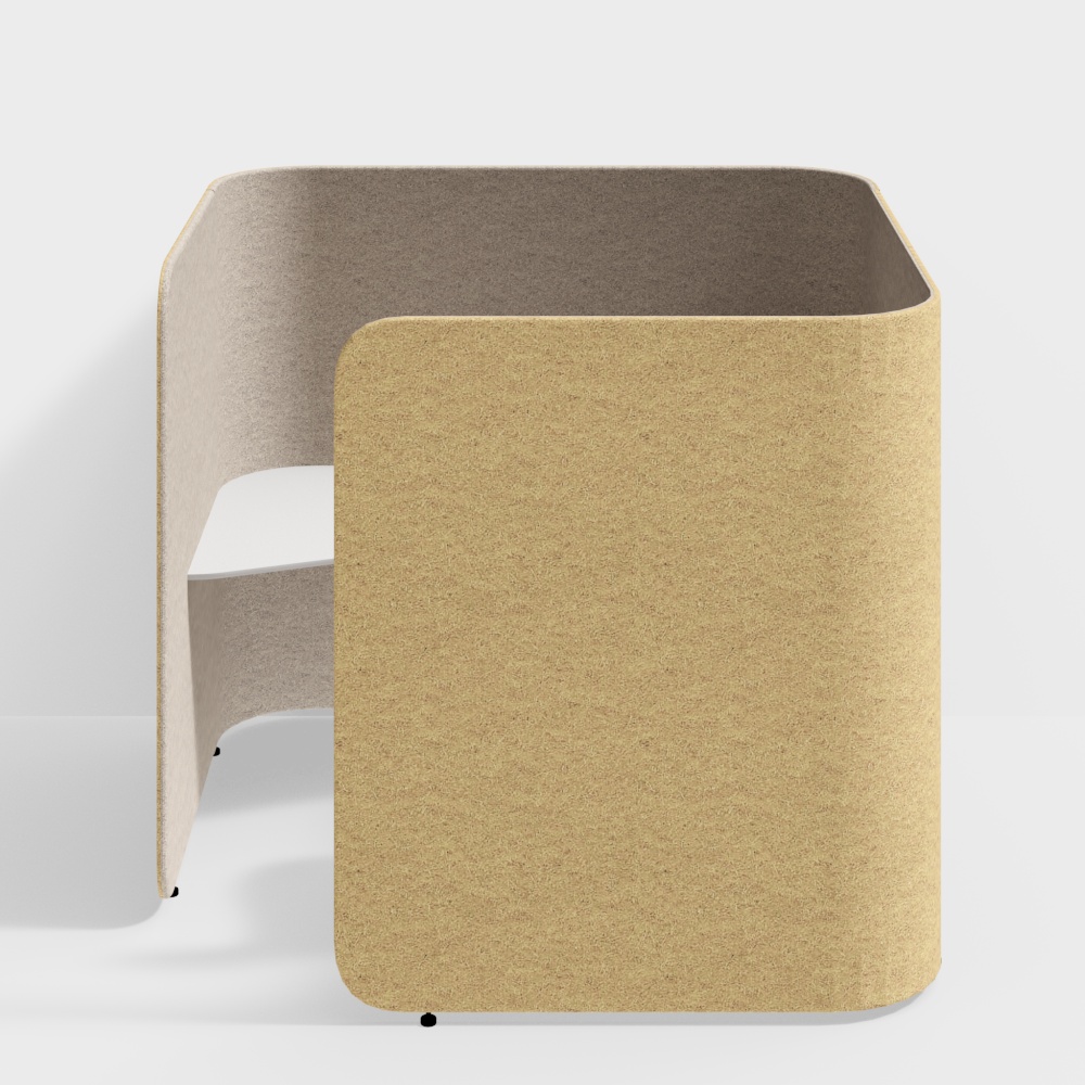 현대 방음 책상과 의자 조합