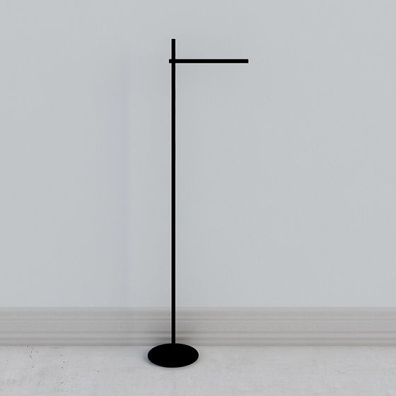 Minimalist Coat Rack 3D model