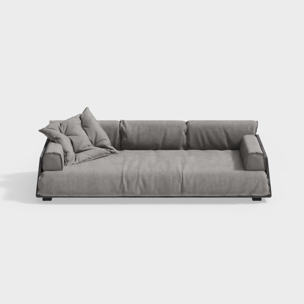 Ghế sofa nhiều người tối giản của Ý Youjiamiao