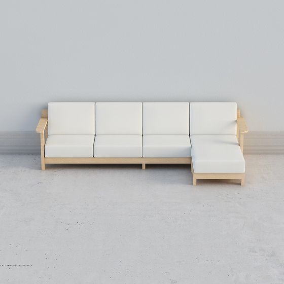 Comfortable L-Shaped Modern Corner Sofa