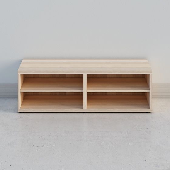 City Shelf 3D model - Modern Minimalist Design