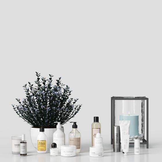 Spa Retreat 3D model for Tranquil Spaces