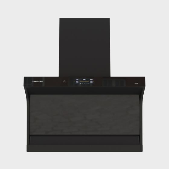 Sangle High-Detail Low-Poly Range Hood 3D model