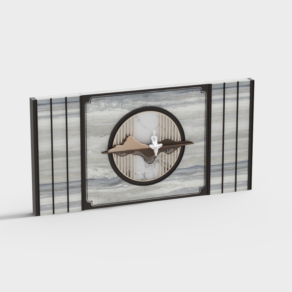 12-Chinese background wall