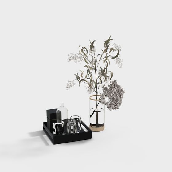 Urban Greenery Arrangement 3D model