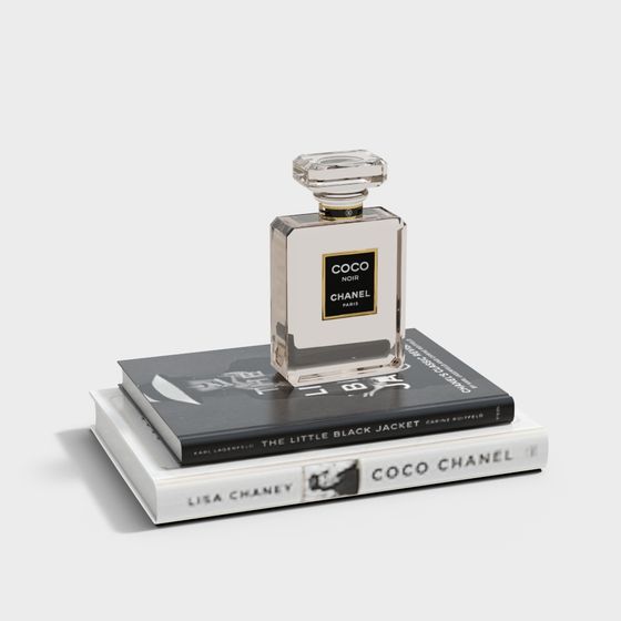 Chanel Perfume Bottle 3D model
