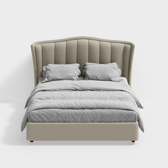 Série de lit de luxe - lit -8253