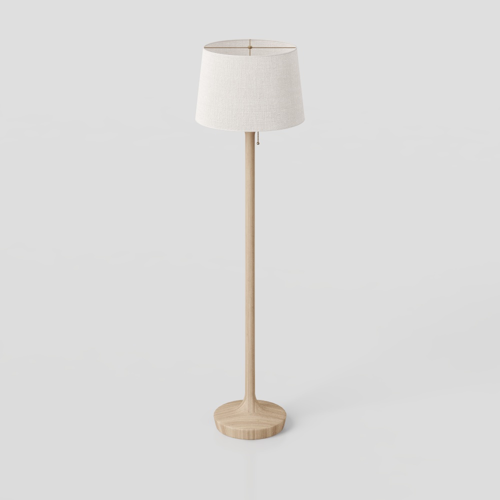 北欧のフロアランプ