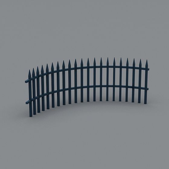 Urban Fence 3D model