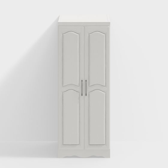 Stylish 3D Wardrobe Model for Interior Design