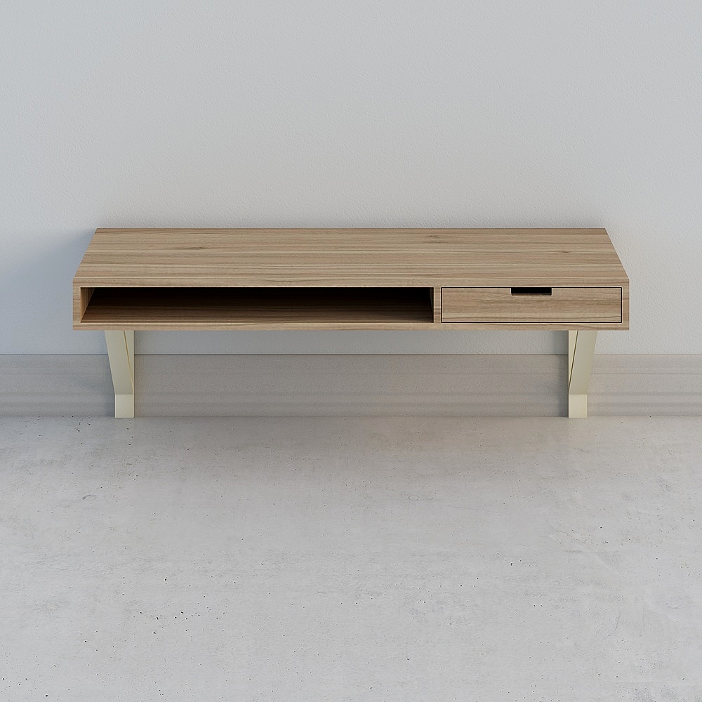 Настольный столик настенного крепления - Орех