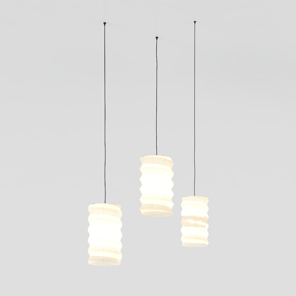 đèn chùm wabi-sabi