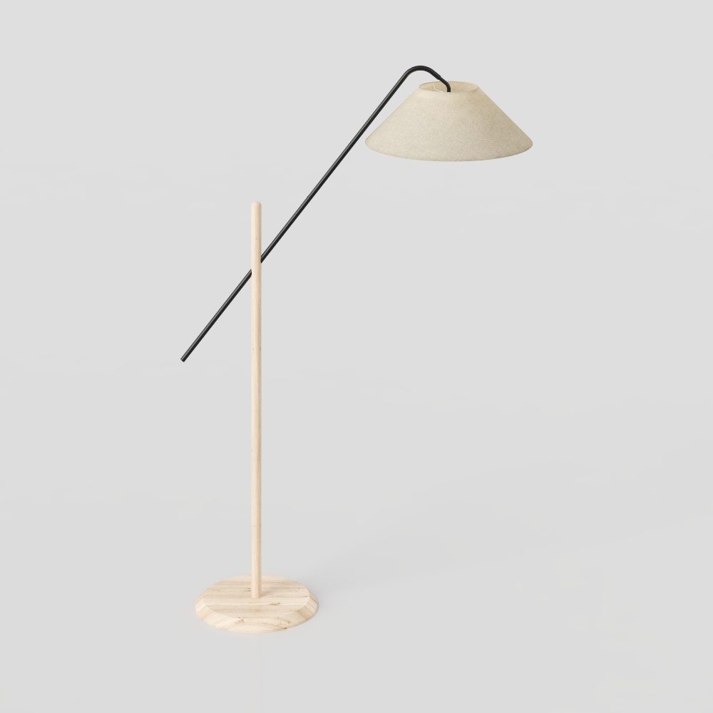 Wabi-sabi floor lamp