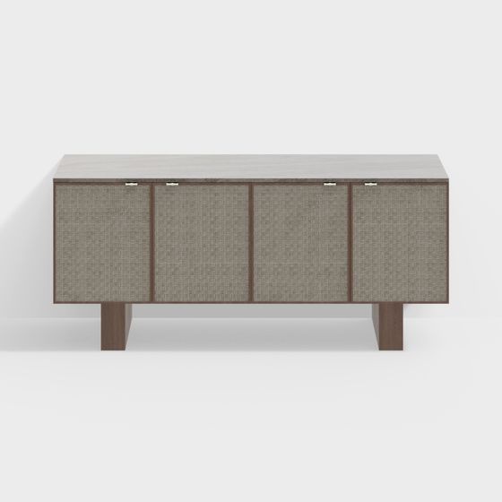 Urban Style Storage Cabinet 3D model