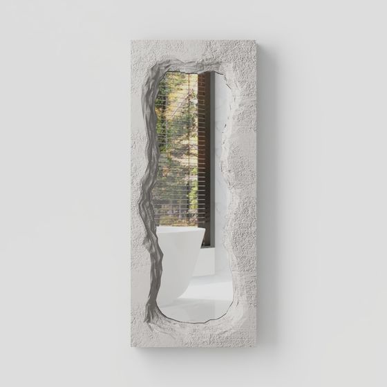 Break Wall Peek View 3D model