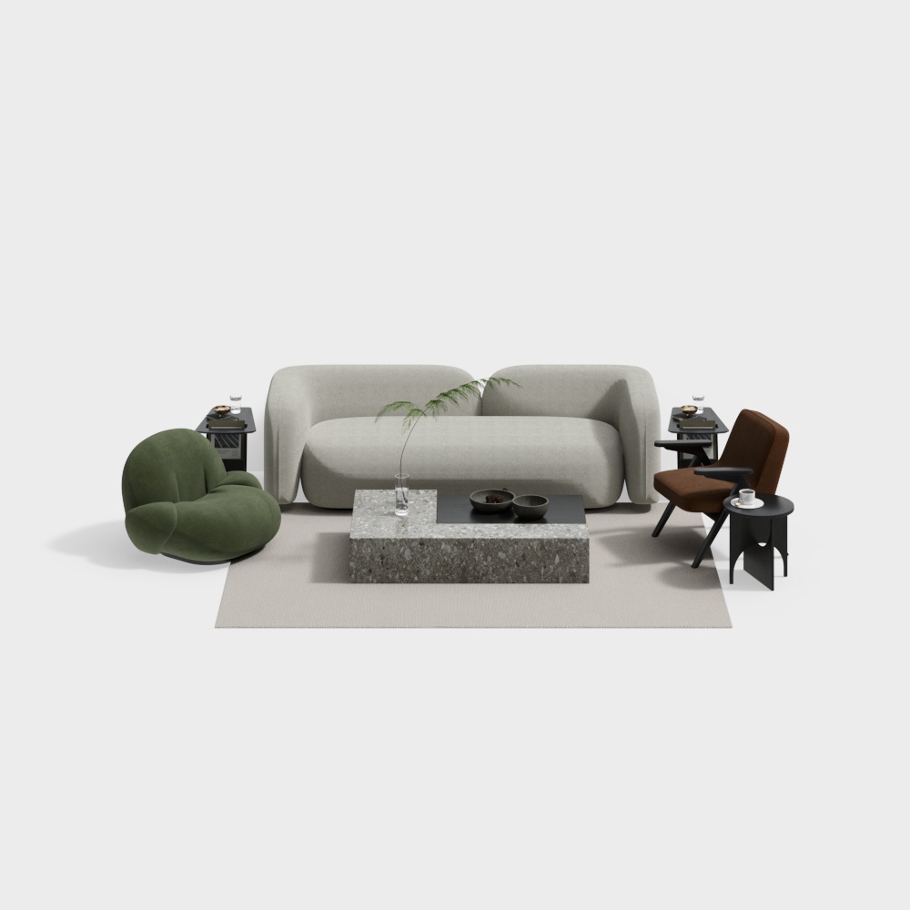 French sofa set