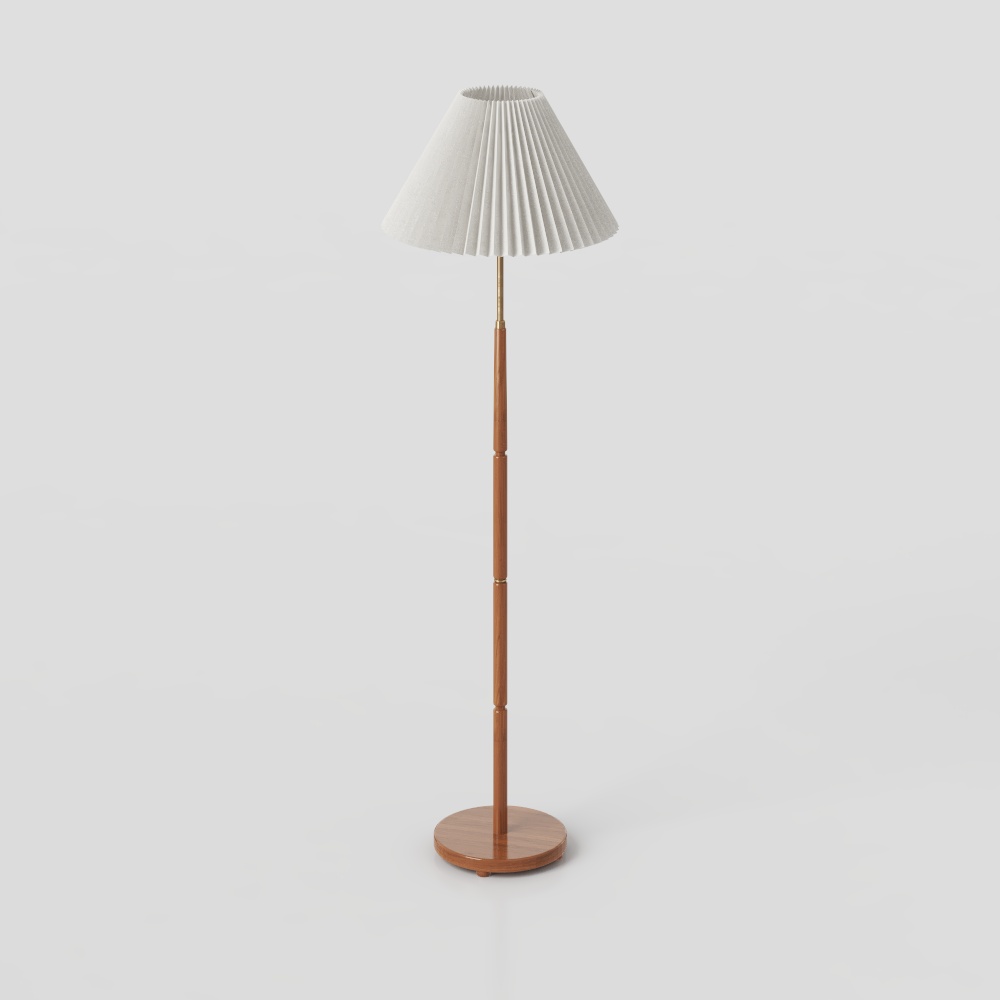 Nordic cream style floor lamp