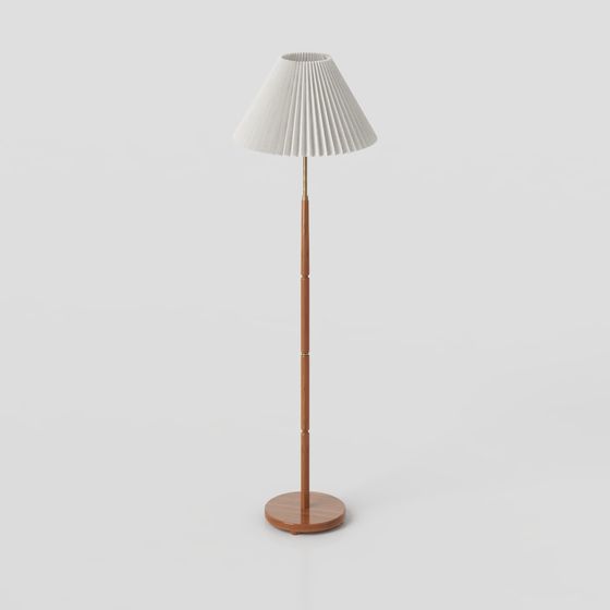 Modern Low-Poly Floor Lamp 3D model