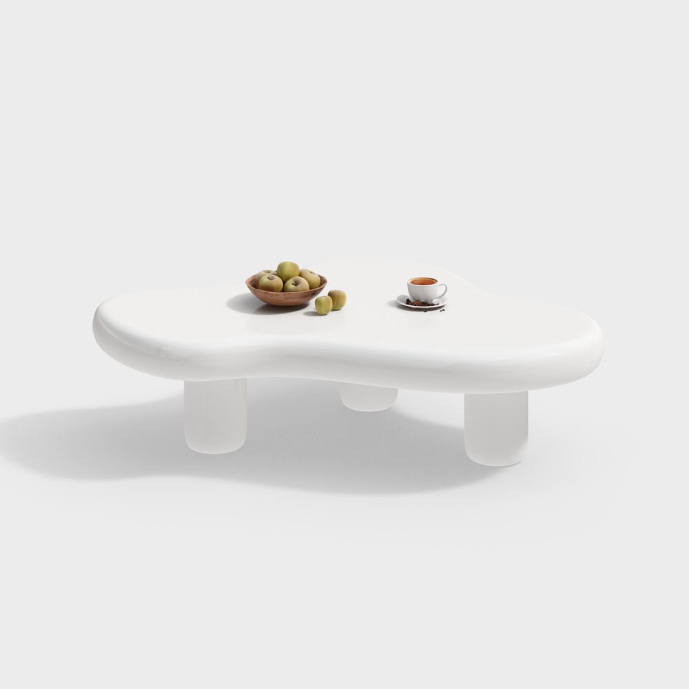 Bàn cà phê theo kiểu tối giản hiện đại