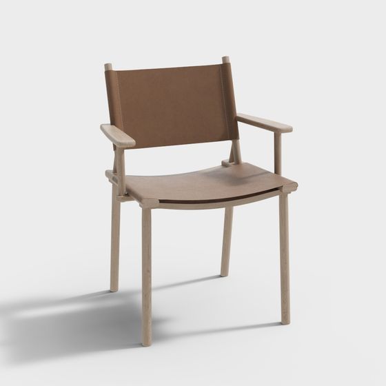 City Chair 3D model - Modern Minimalist Design