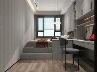 Modern Elegance: A Serene Bedroom Retreat