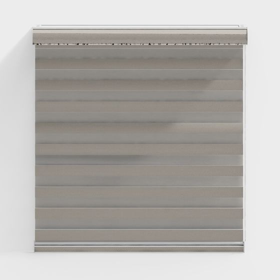 Zebra Blinds 3D model