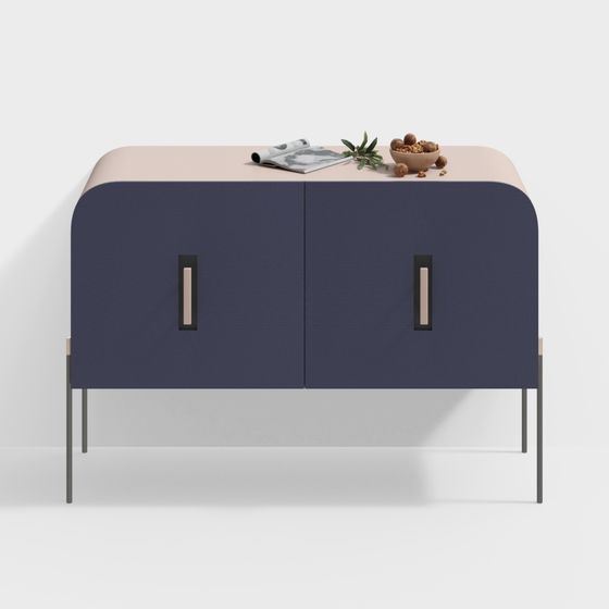 Urban Corner Cabinet 3D model