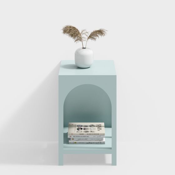 Minimalist Bookshelf 3D model