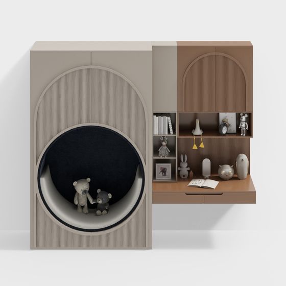 ชั้นวางหนังสือเด็กสมัยใหม่