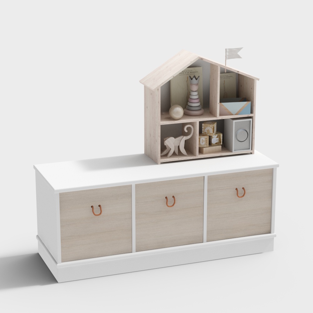 Modern dekorativer Kinderkleiderschrank