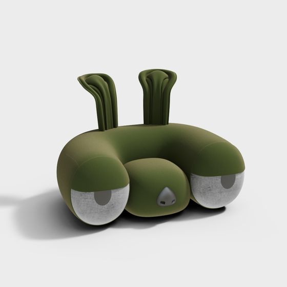 Green Elf Chair 3D model