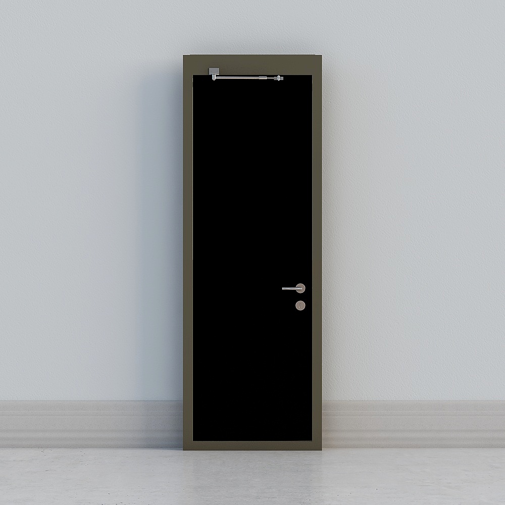 Urban Gate Low-Poly 3D Model Design