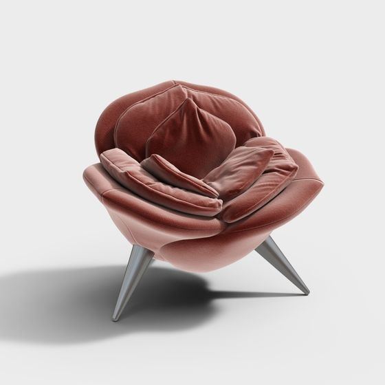 Petal Sofa 3D model for Contemporary Spaces