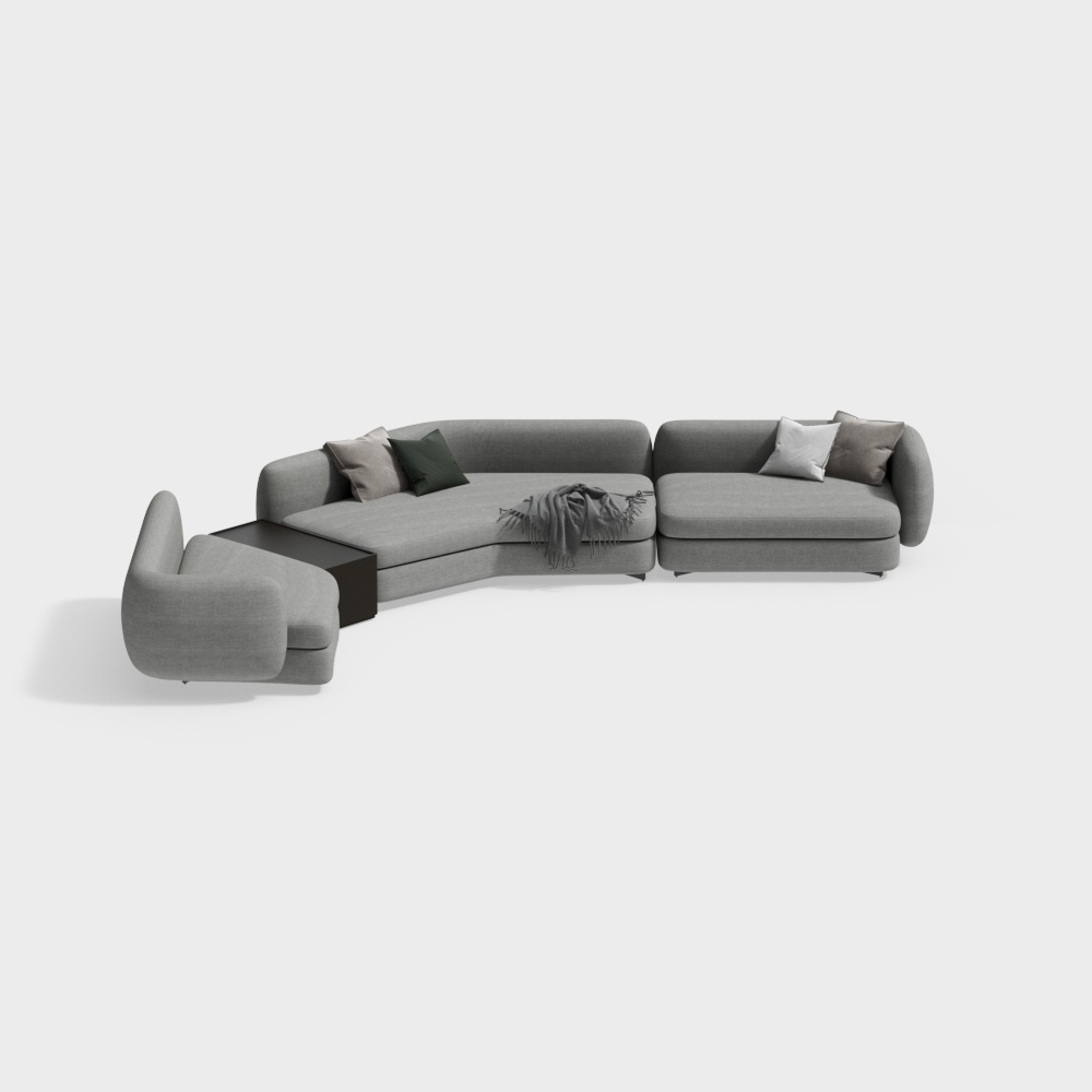 shaped corner sofa