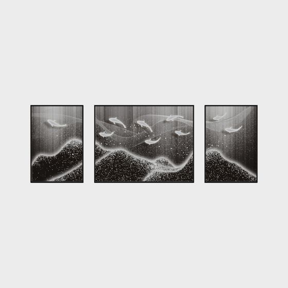 Whale Dance 3D model for Creative Projects