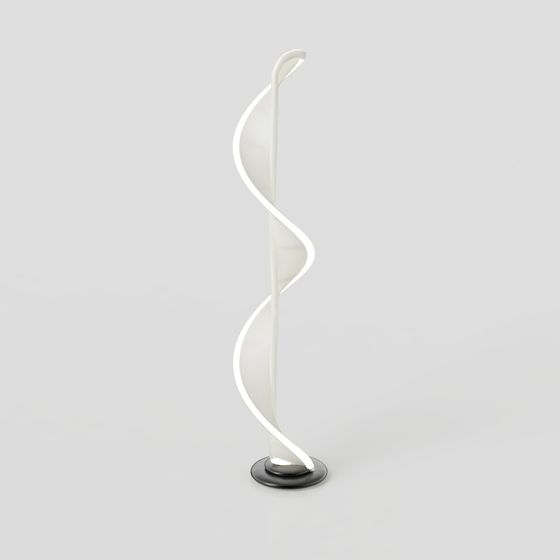 Spiral Light 3D model for Modern Interiors