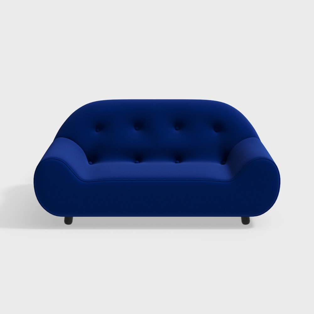 Canapé moderne en tissu double