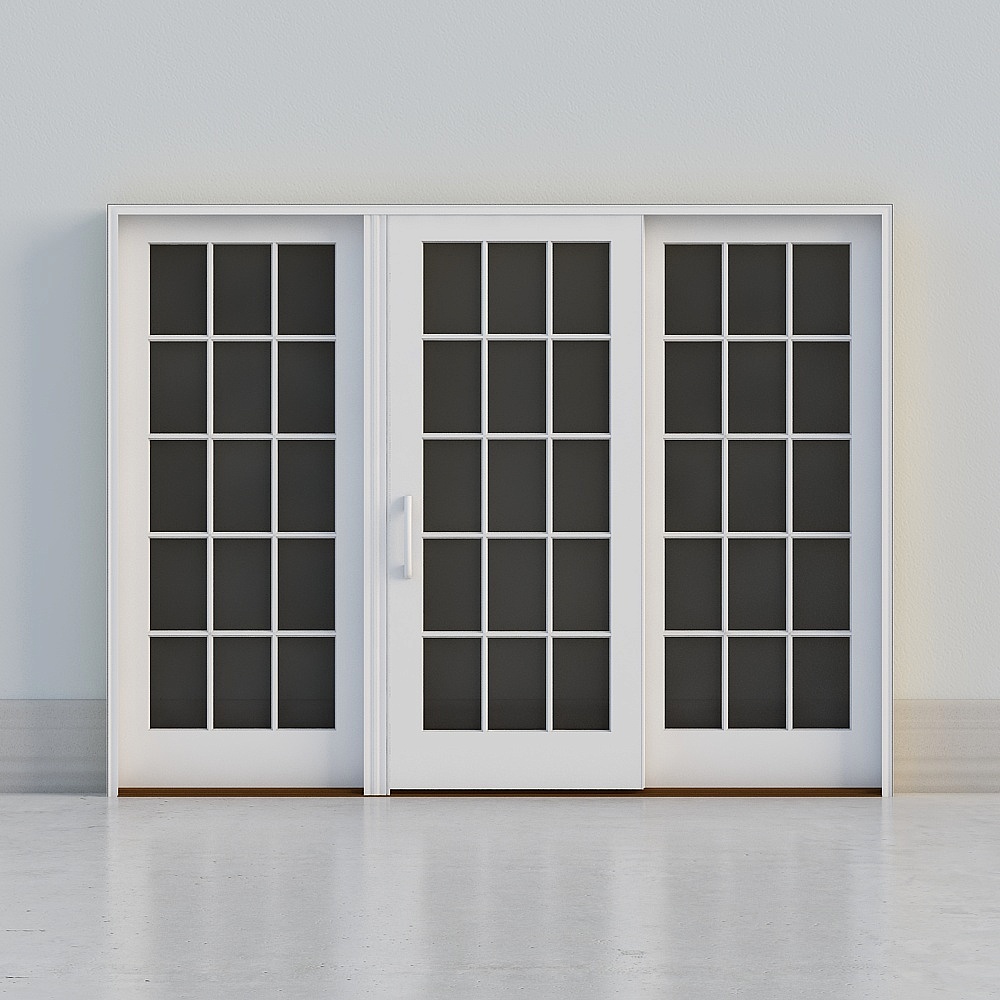 Traditional Sliding 3 Panel