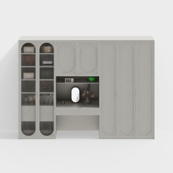 Urban Window Display Cabinet 3D model