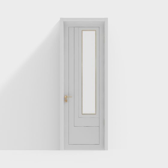 Minimalist Door 3D model