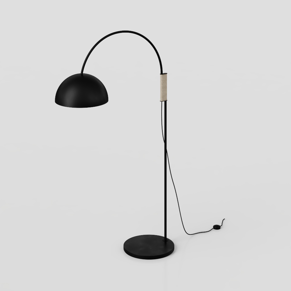 Đèn sàn phong cách Wabi-Sabi