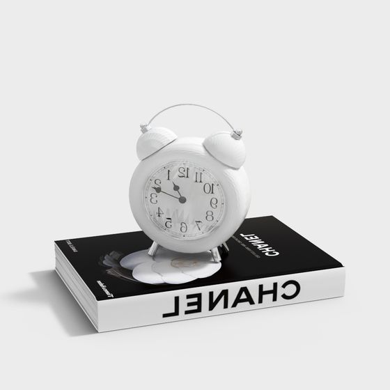 Vintage Alarm Clock 3D model