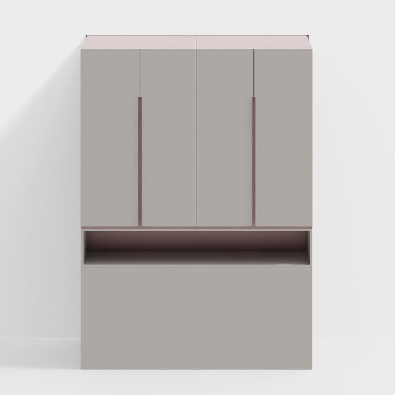 City Window Cabinet 3D model