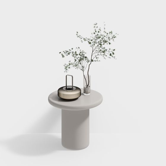 Urban Oasis Side Table 3D model