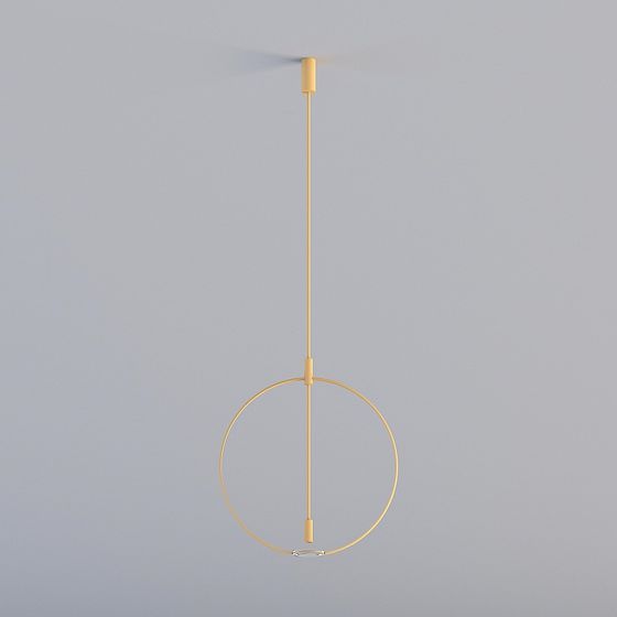 Suspended Ring Minimalist 3D Model